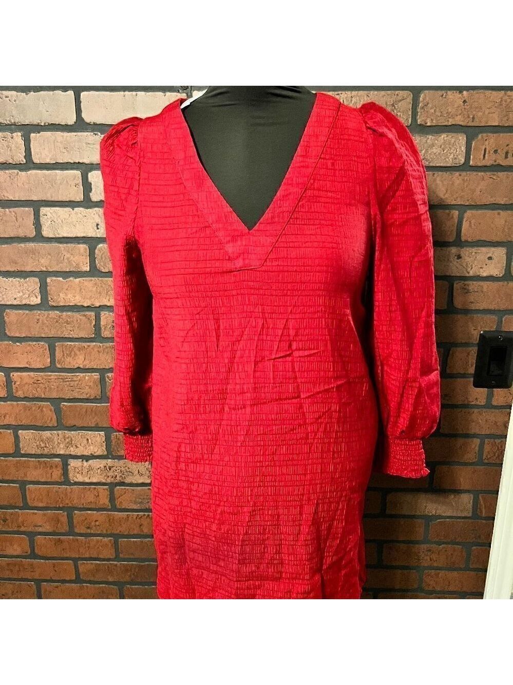 NWT BB Dakota by Steve Madden dress. Marroon. Size Small.